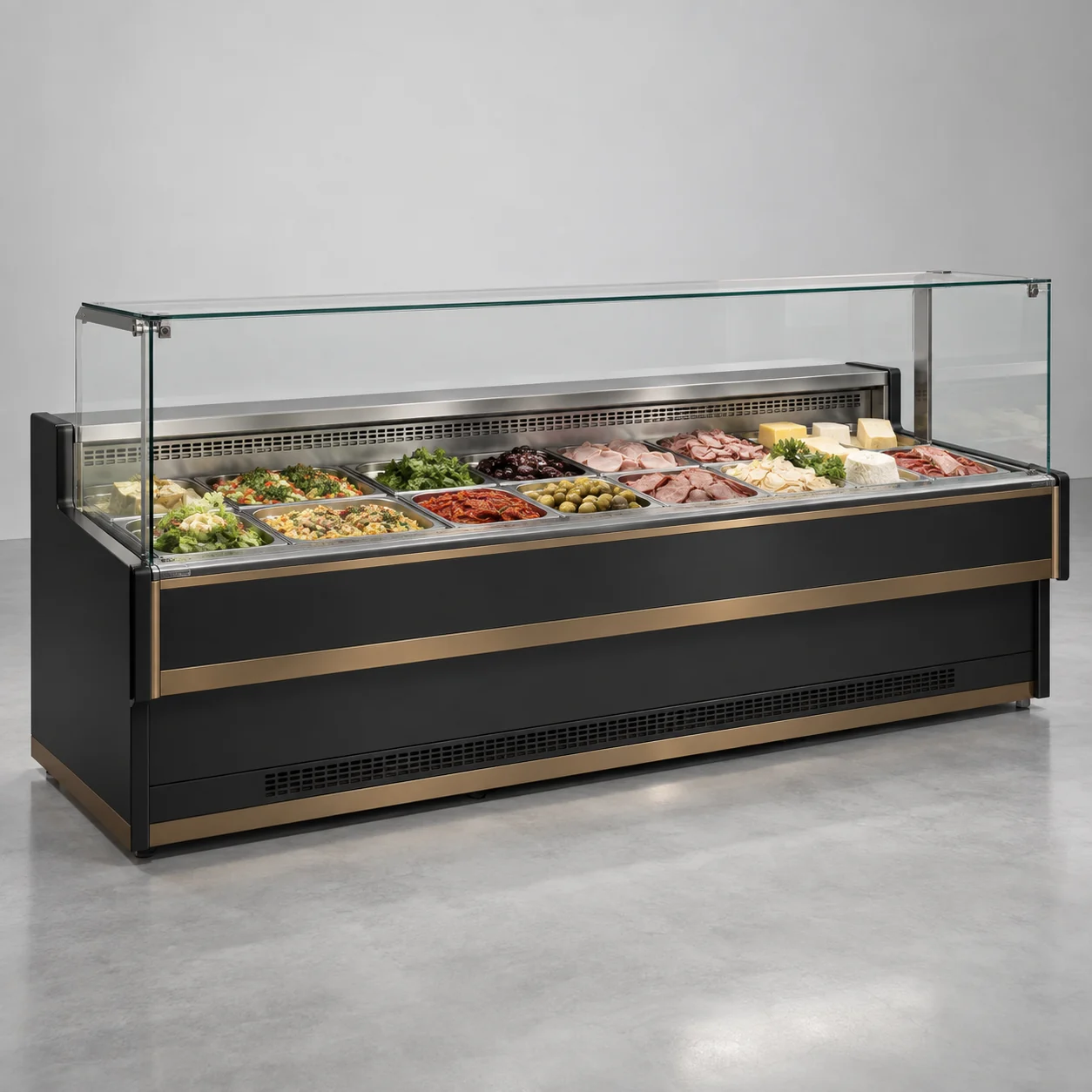 熟食展示柜 · 深色精品款